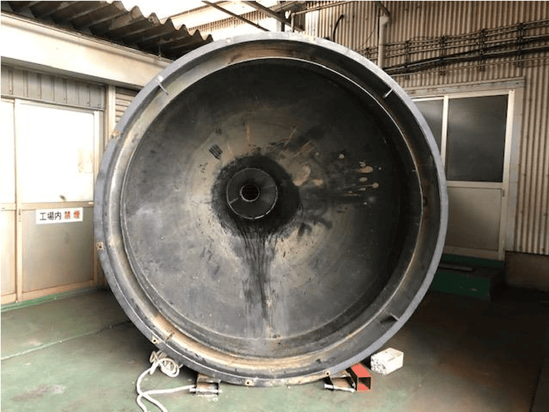 砂洗い機械の補修